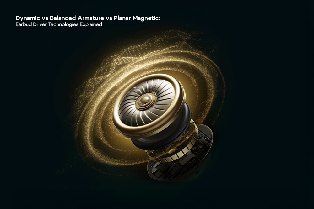 Dynamic vs Balanced Armature vs Planar Magnetic: Earbud Driver Technologies Explained