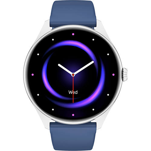 Blue Silver Vision Smartwatch