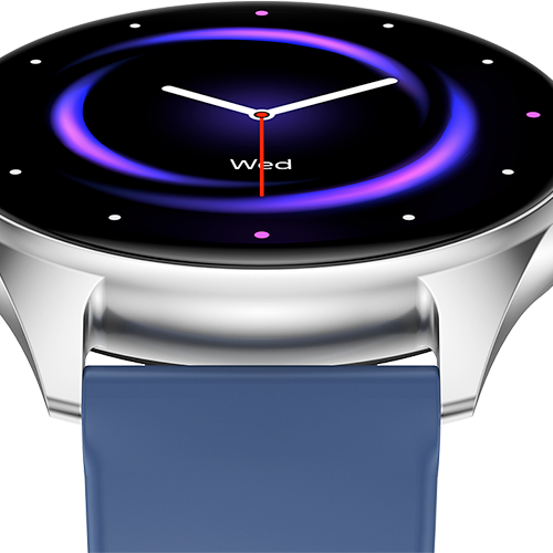 Blue Silver Vision Smartwatch