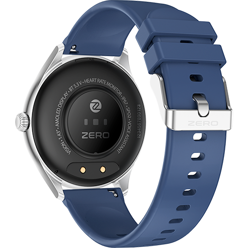 Blue Silver Vision Smartwatch