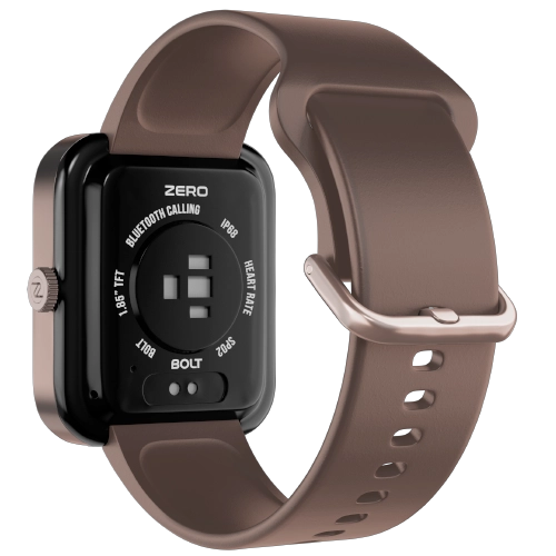 Bolt Zero Brown Smartwatch Back