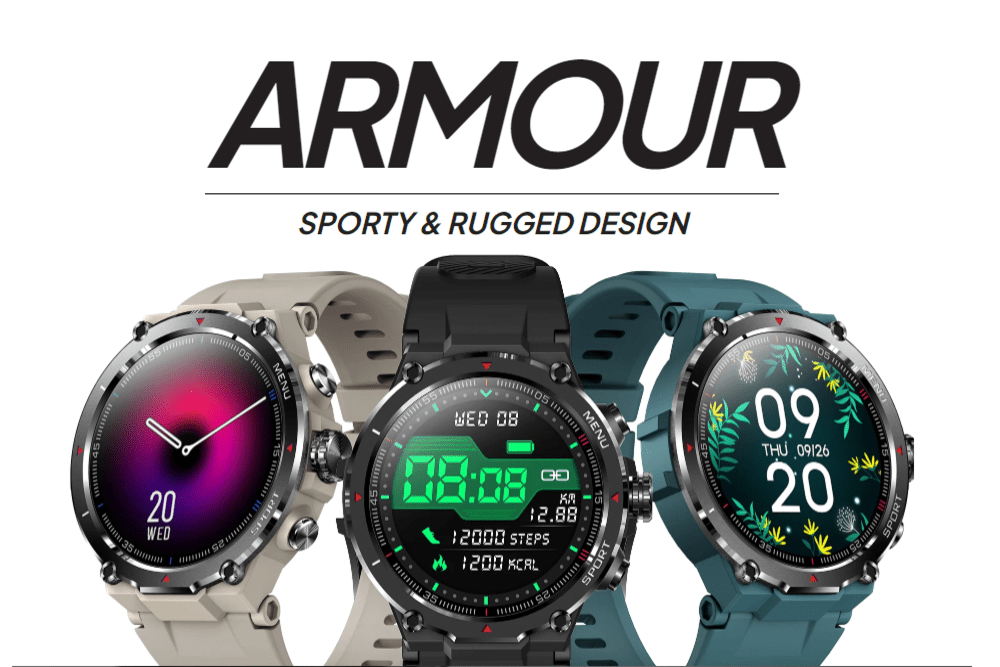 Armour: Your Ultimate Smartwatch Companion for Adventure & Fitness!