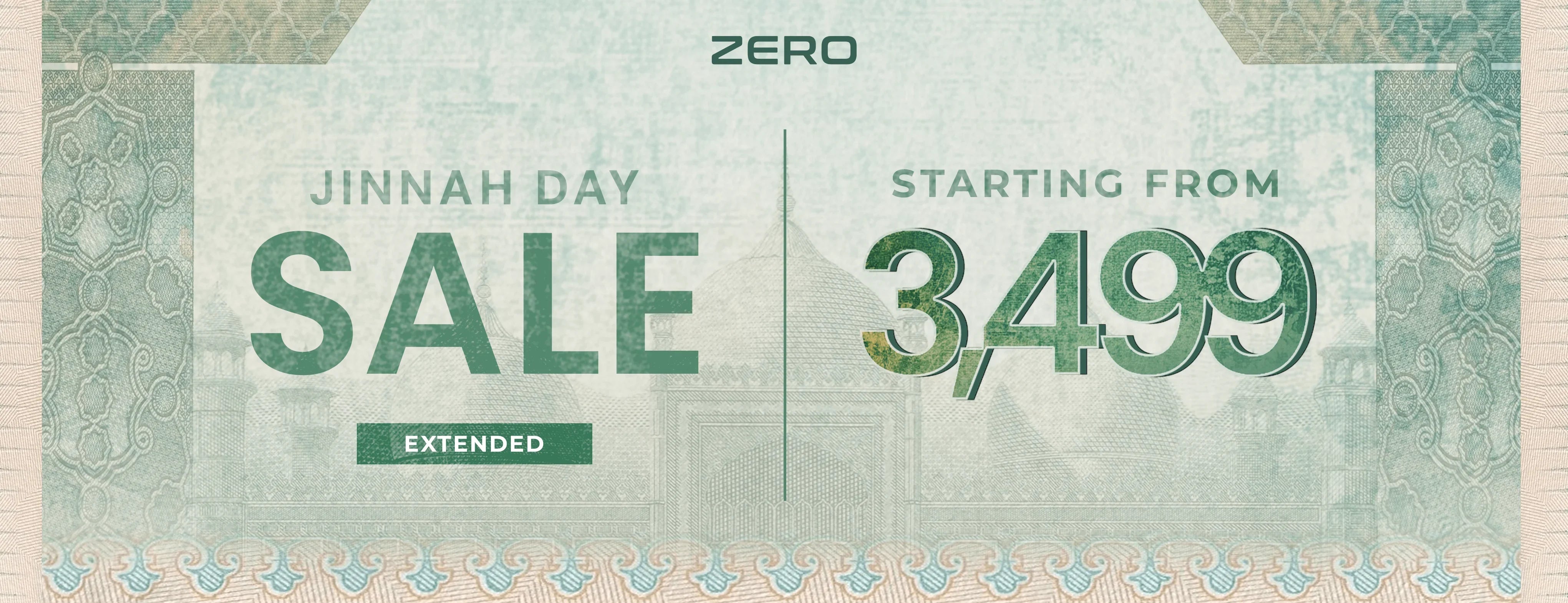 Jinnah Day Sale