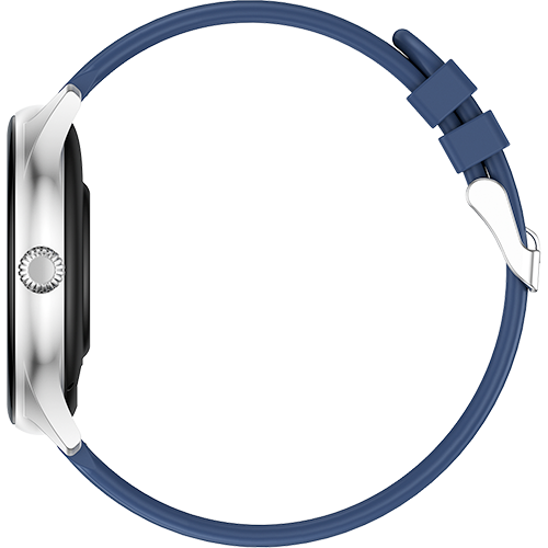 Blue Silver Vision Smartwatch