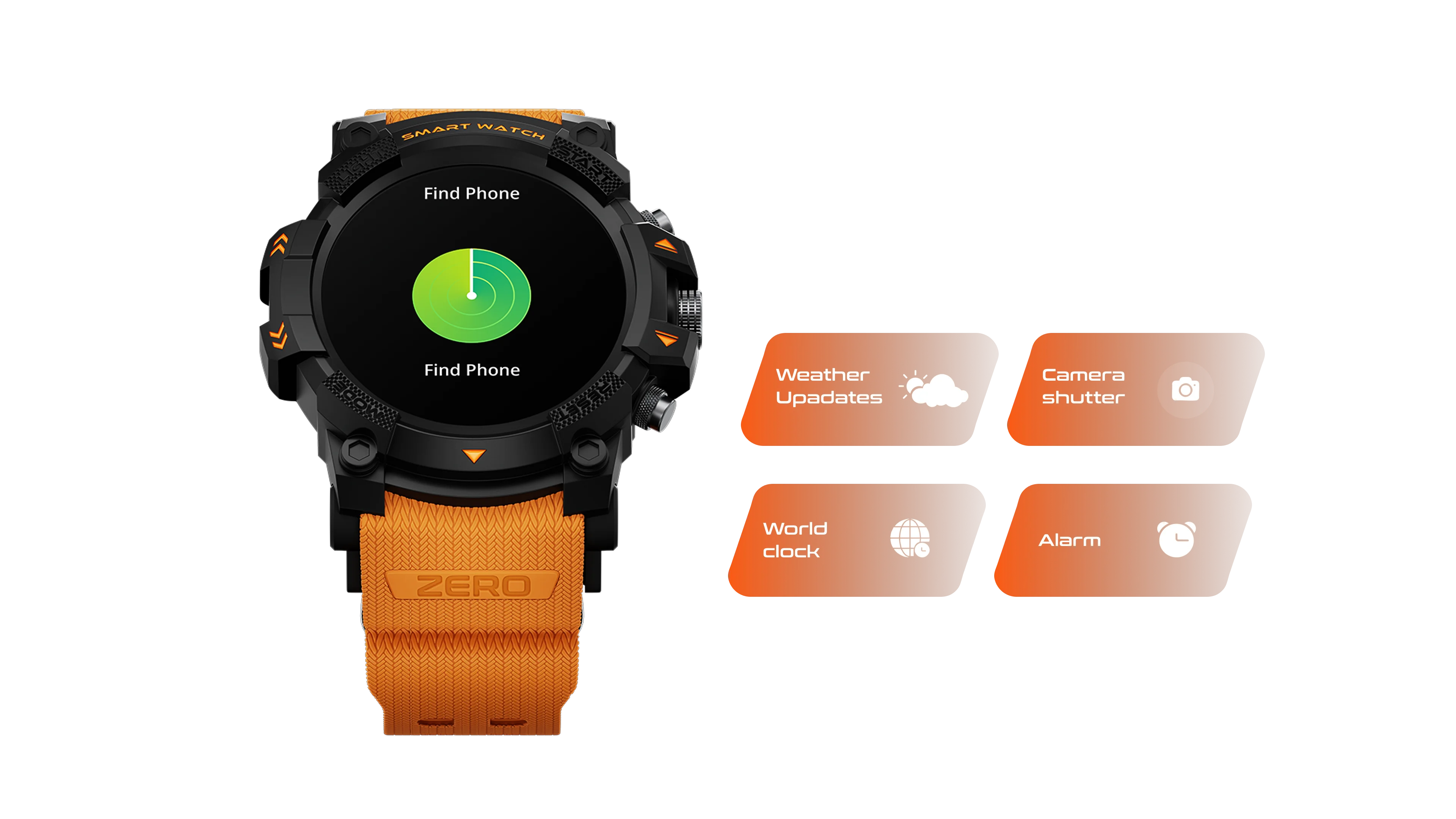Zero Navigator Smartwatch detail image