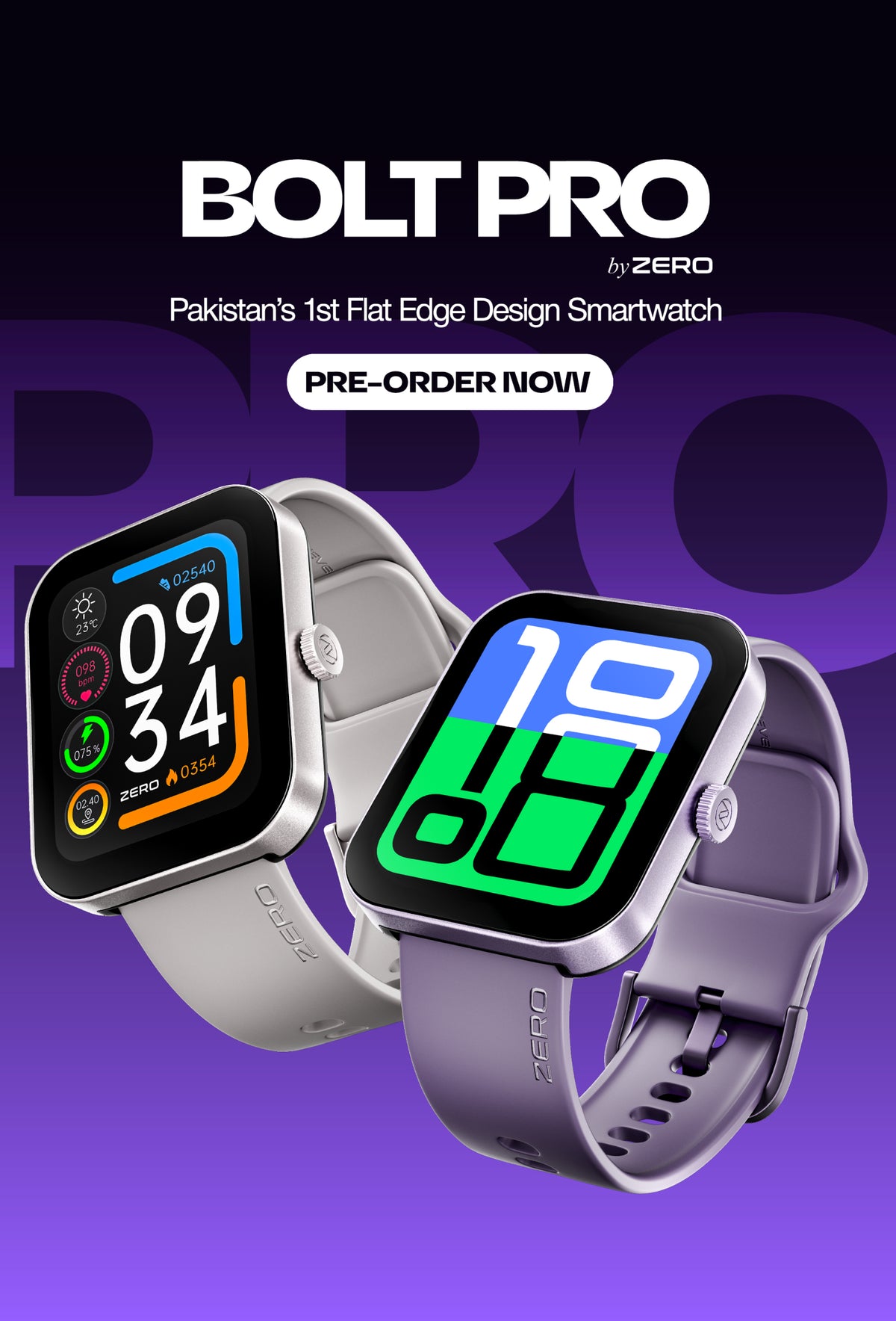Zero Bolt Pro Smartwatch detail image