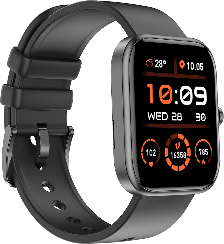 Black Flex Smart Watch