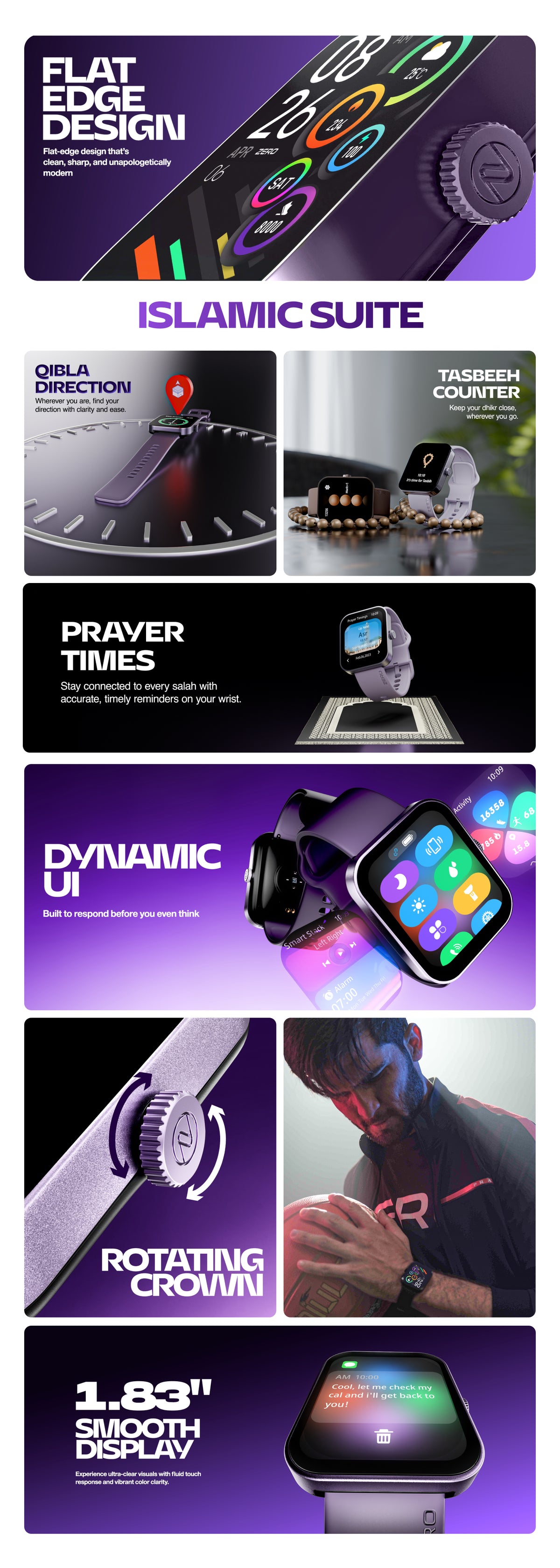 Zero Bolt Pro Smartwatch detail image