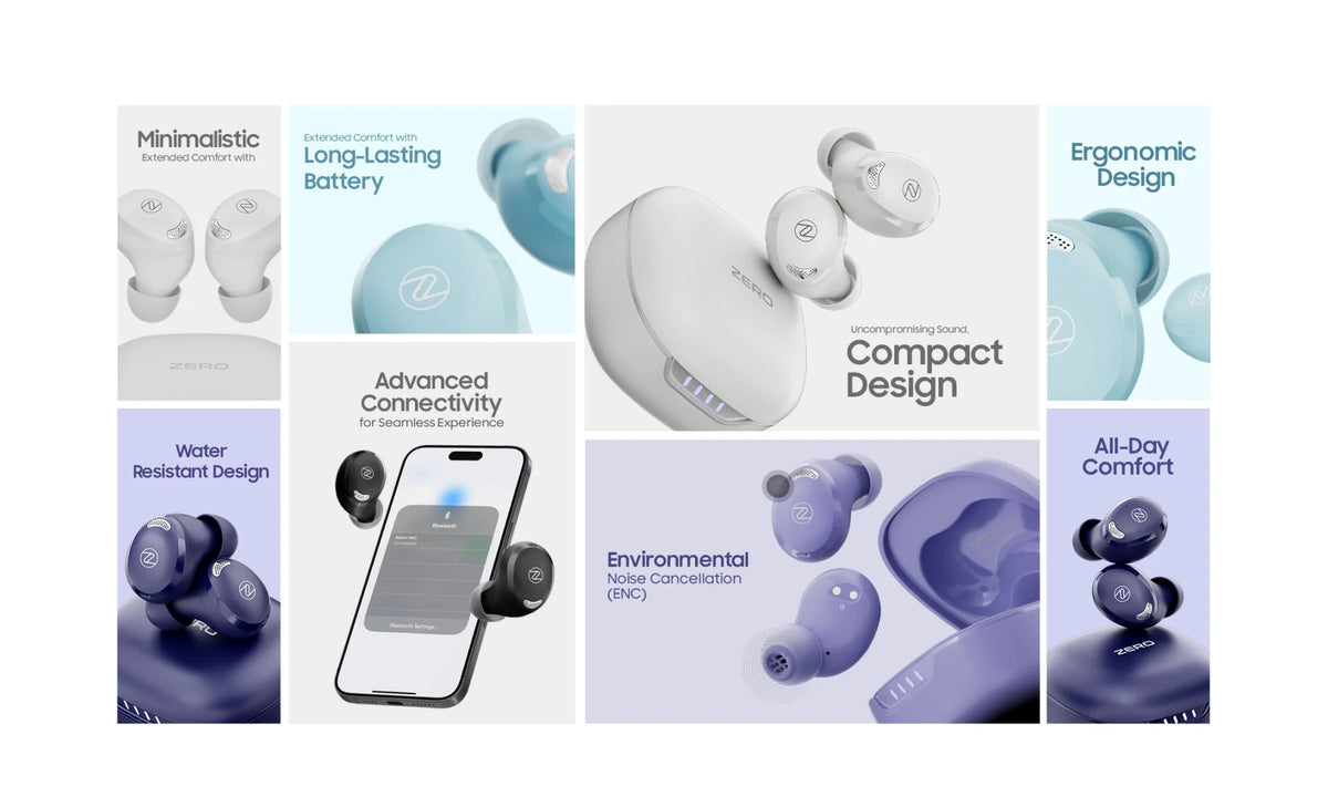 Zero Atom Pro Earbuds detail image