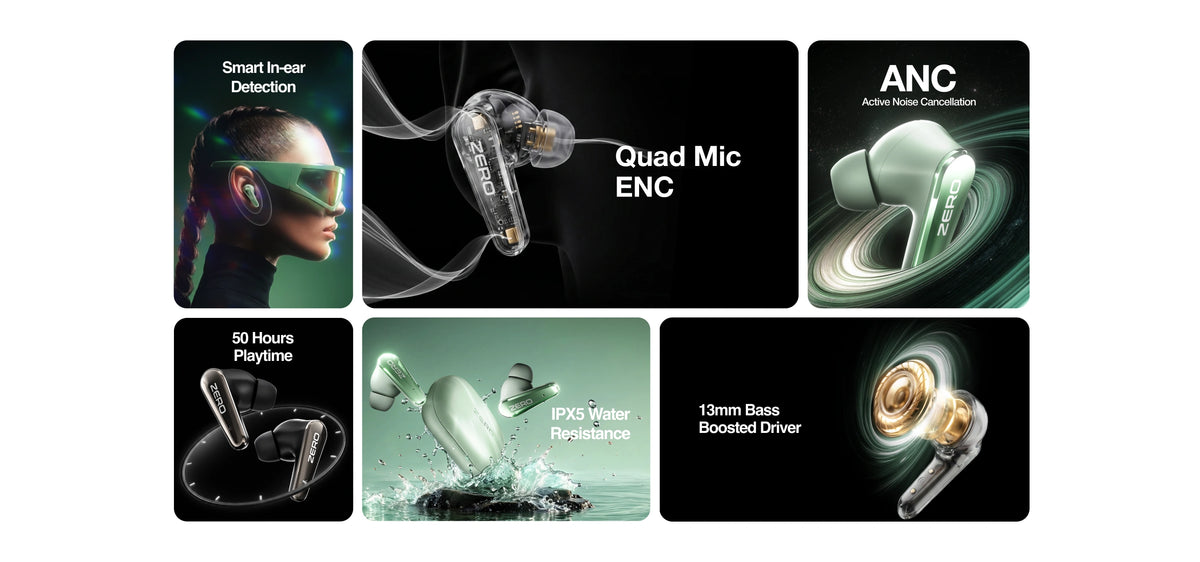 Zero Gravity Pro Earbuds detail image