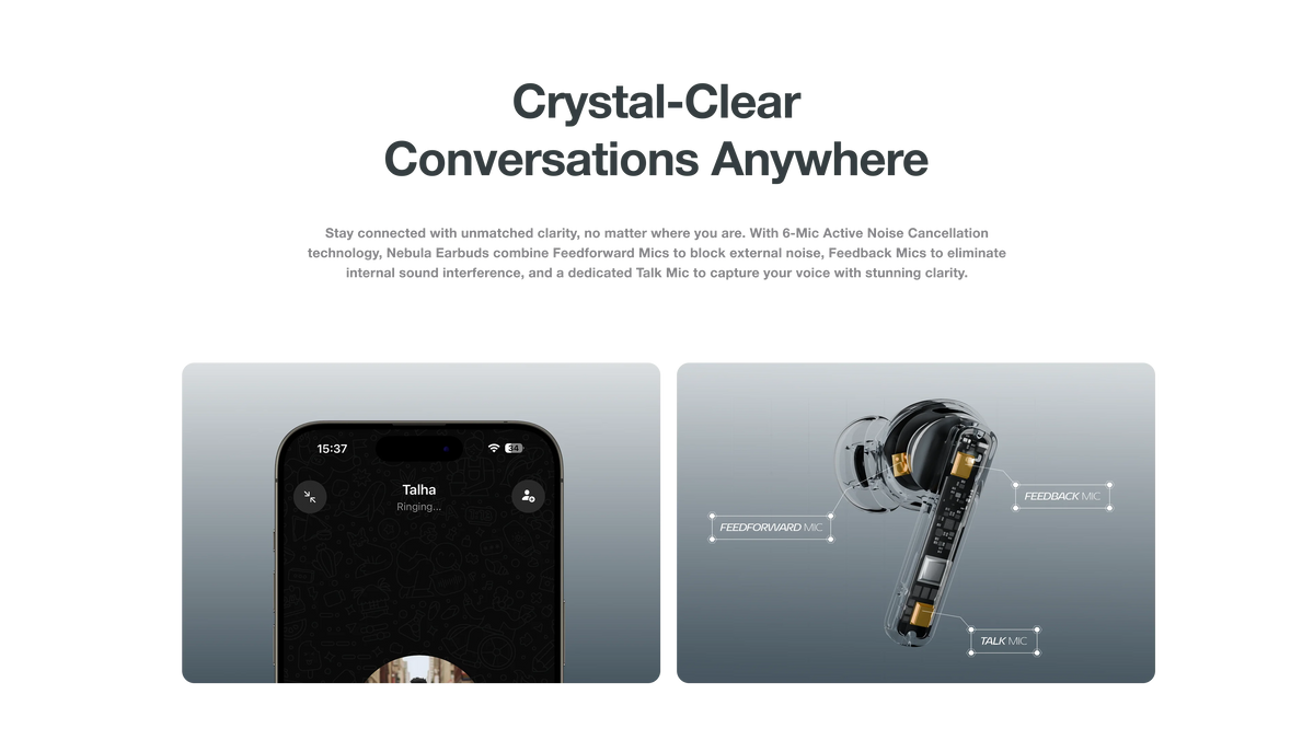 Zero Nebula Earbuds ANC detail image
