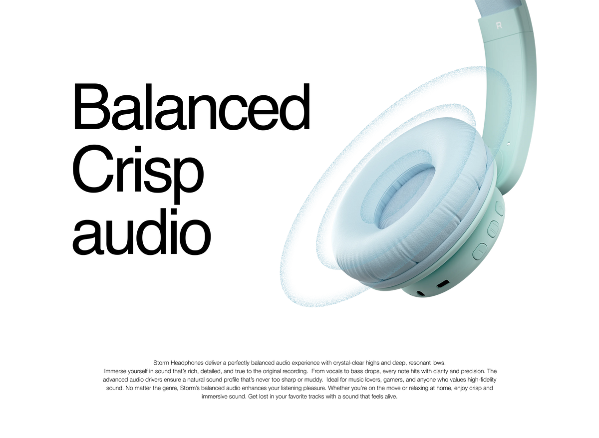 Zero Storm Headphones detail image