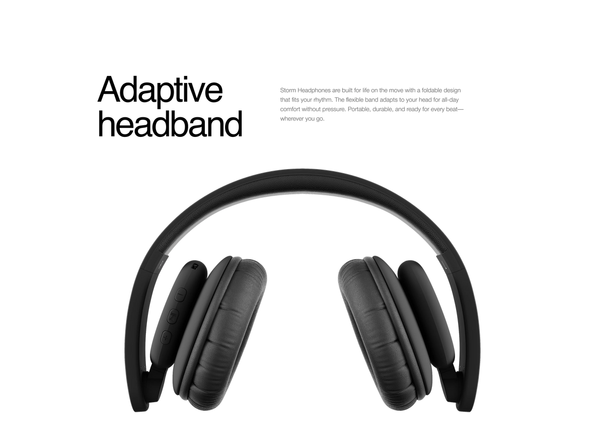Zero Storm Headphones detail image