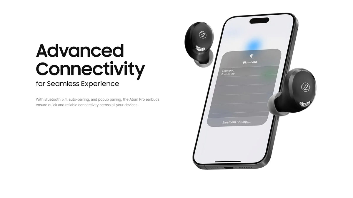 Zero Atom Pro Earbuds detail image