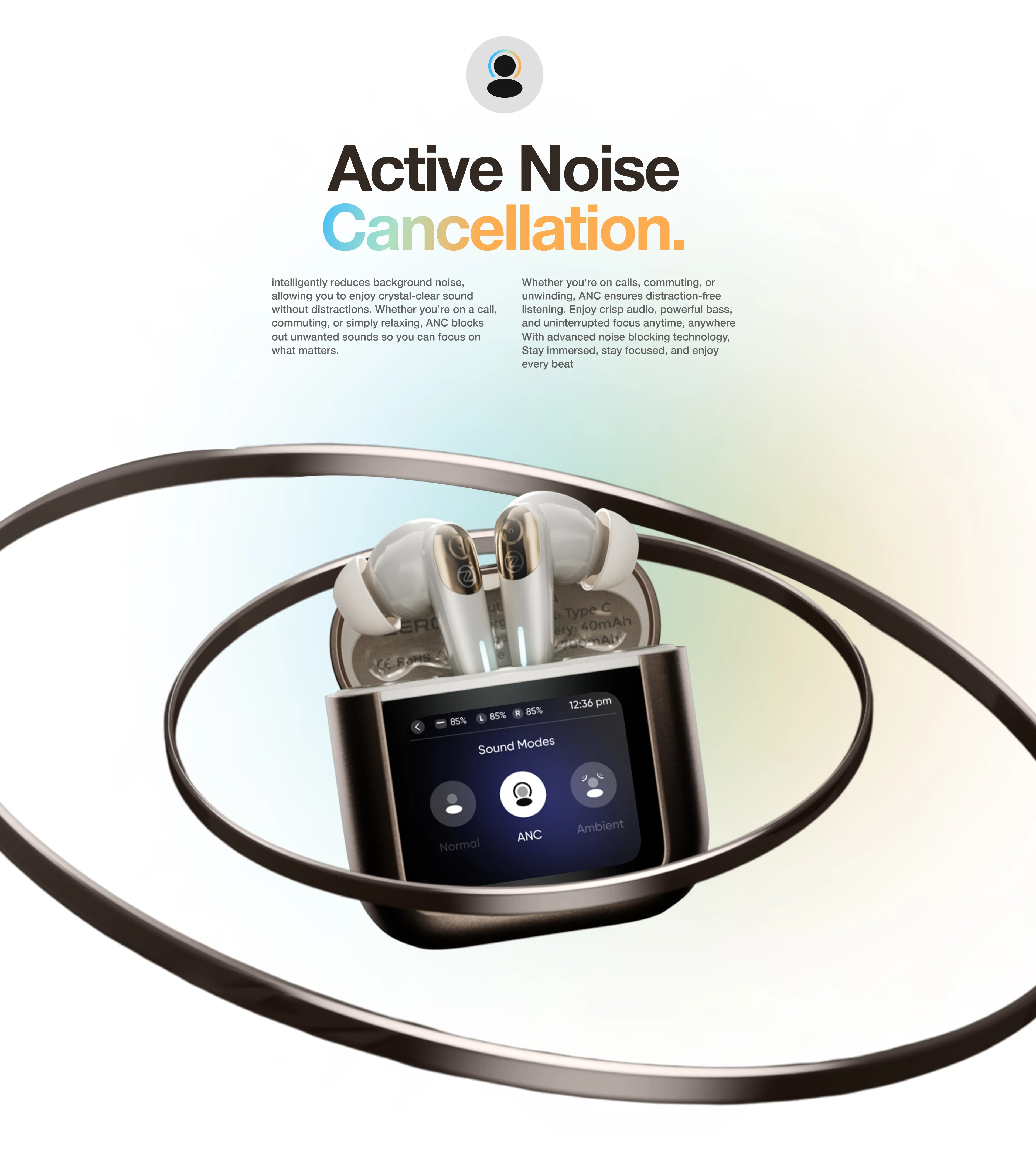 Zero Display Earbuds detail image