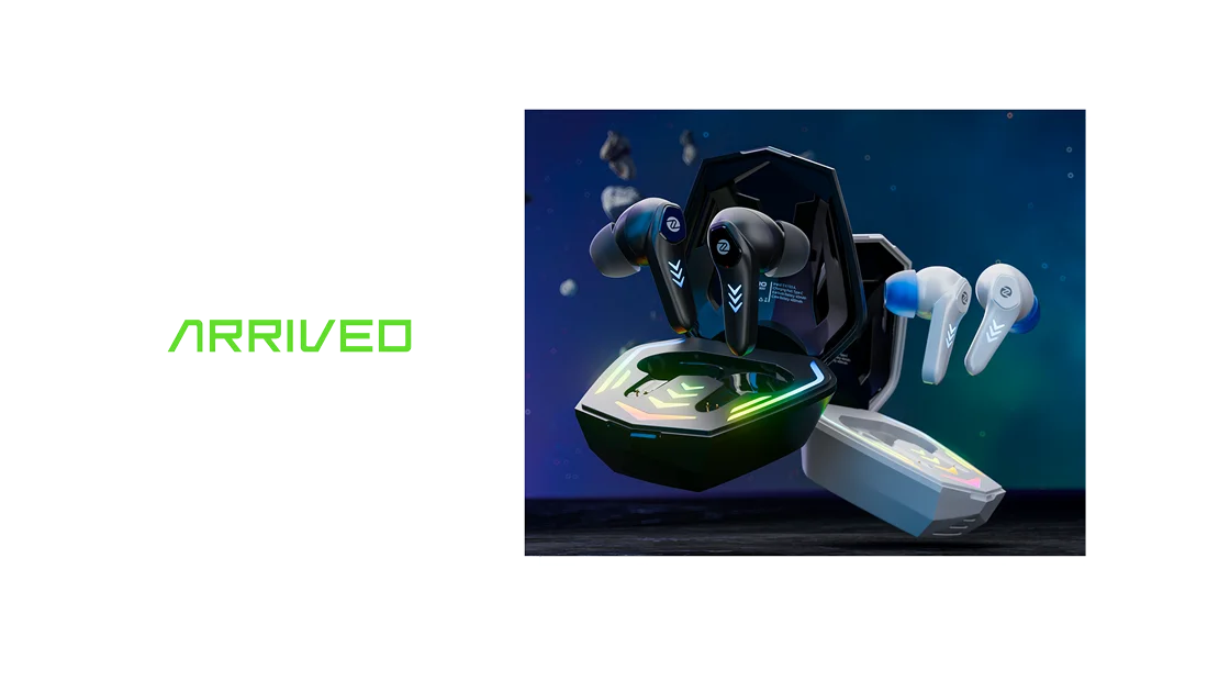 Zero Arcade 800 Wireless Gaming Earbuds – Ultra-Low Latency, Immersive Sound & Long Battery Life for Pro-Level Gaming