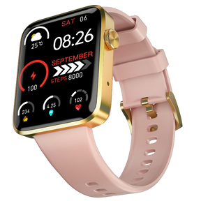 Pink Caliber Pro Pink Smartwatch Crown