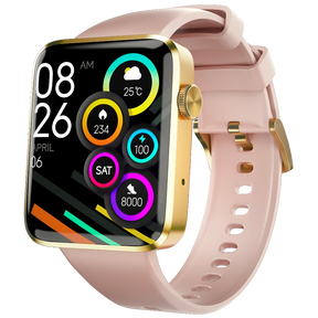  Pink Caliber Pro Pink Smartwatch Crown