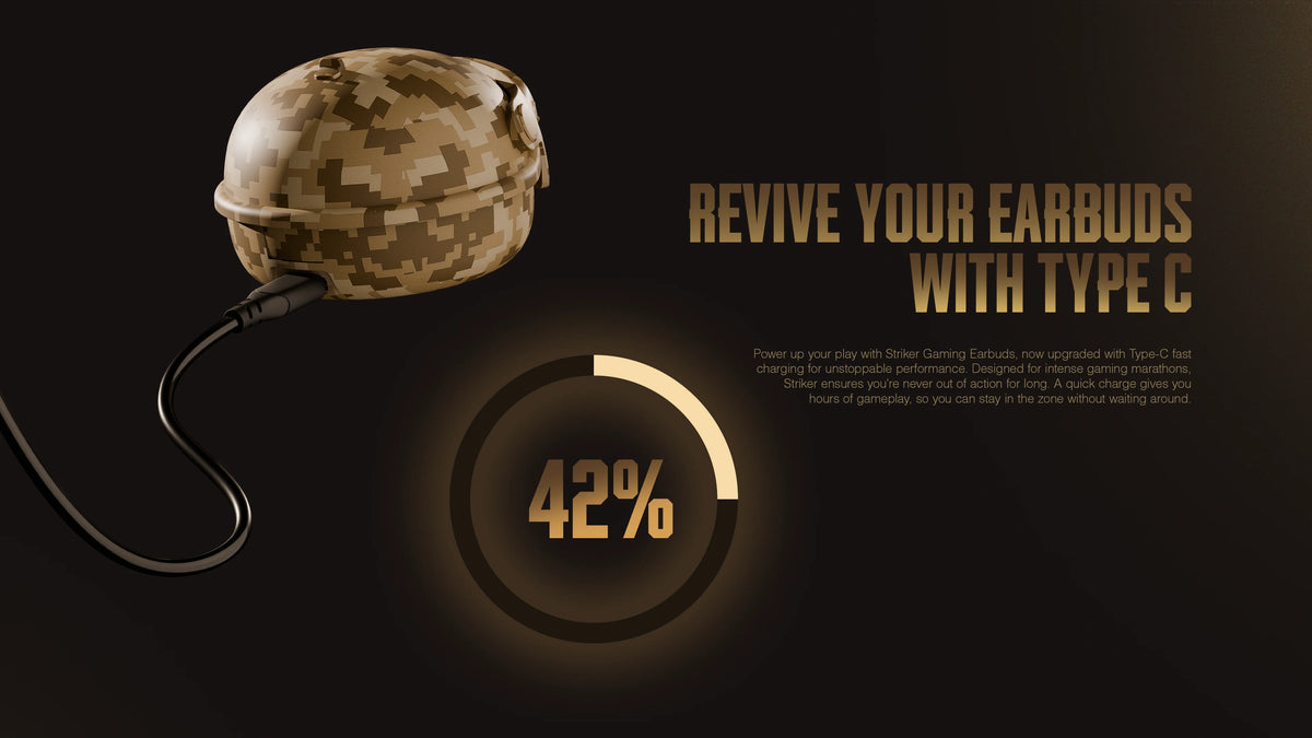 Zero Striker Earbuds detail image