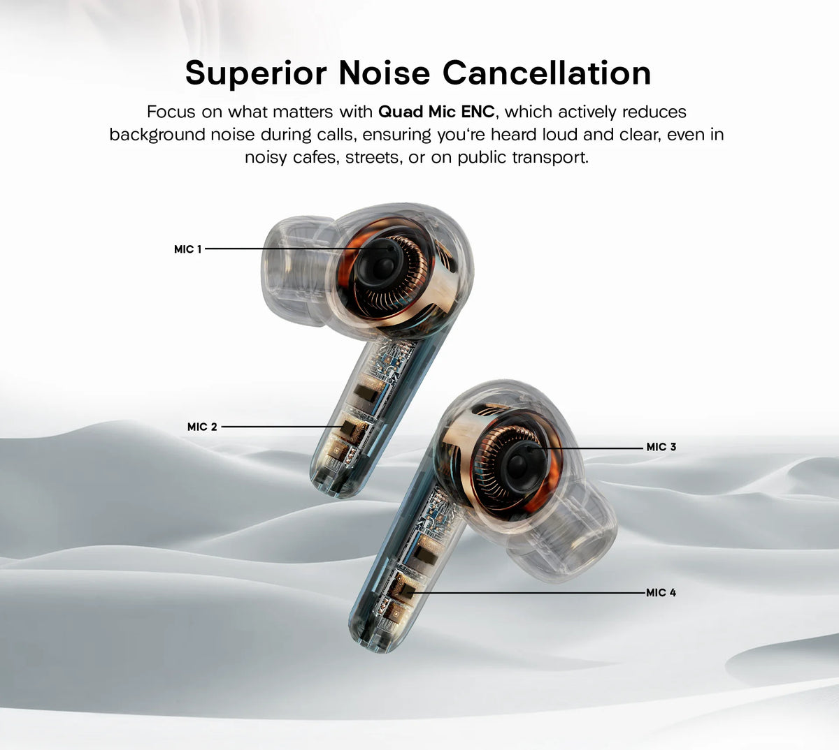 Zero Wave Earbuds detail image