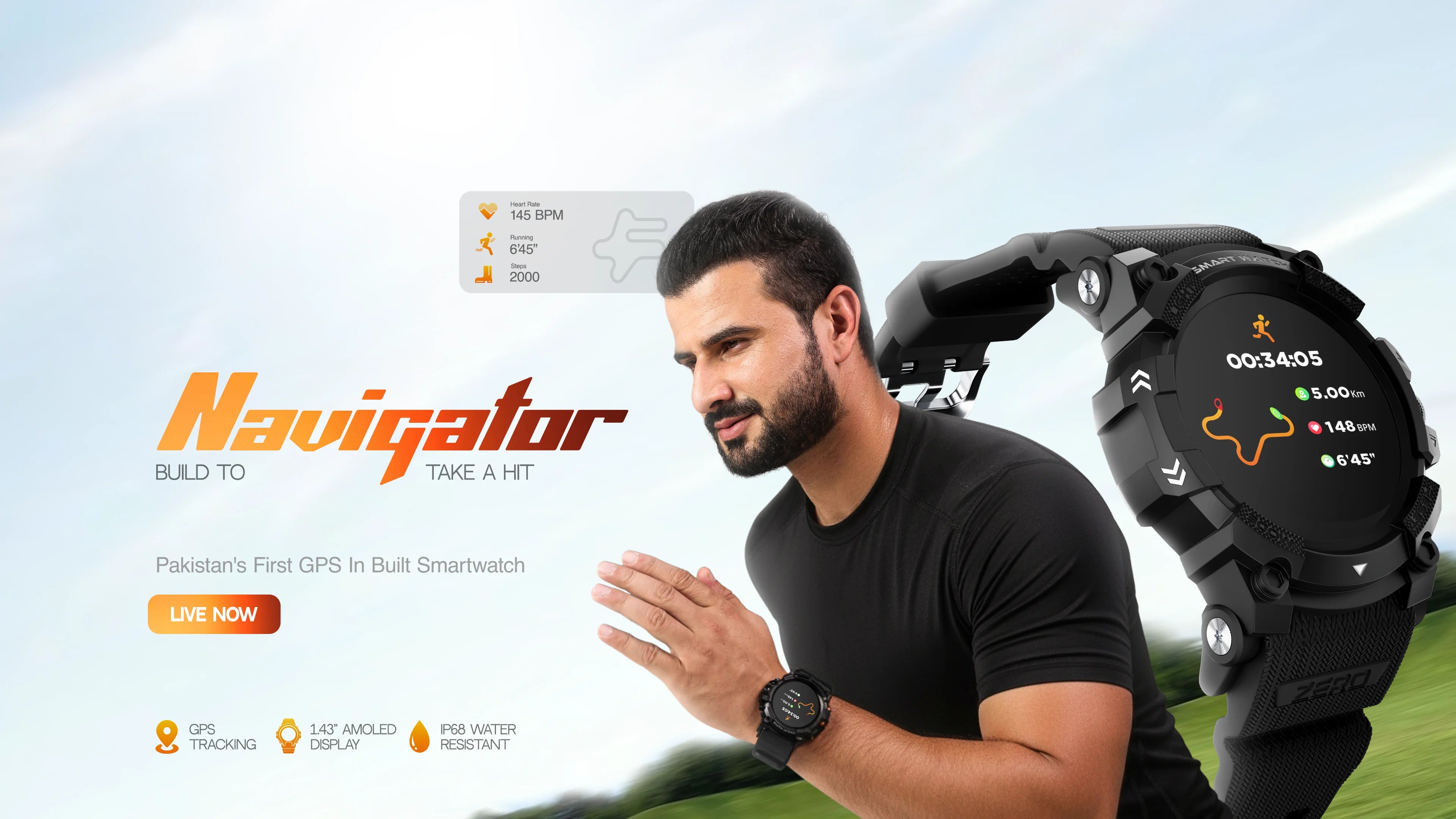 Zero Navigator Smartwatch detail image