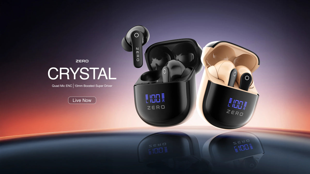 Zero Crystal Earbuds detail image