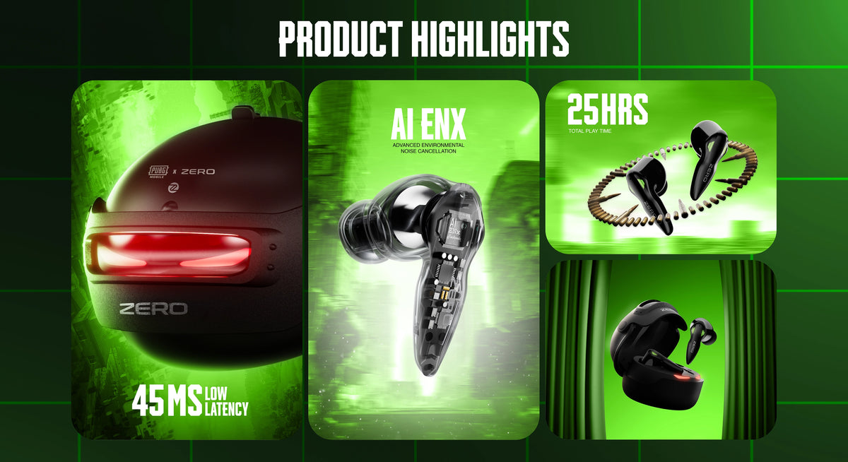 Zero Striker Earbuds detail image