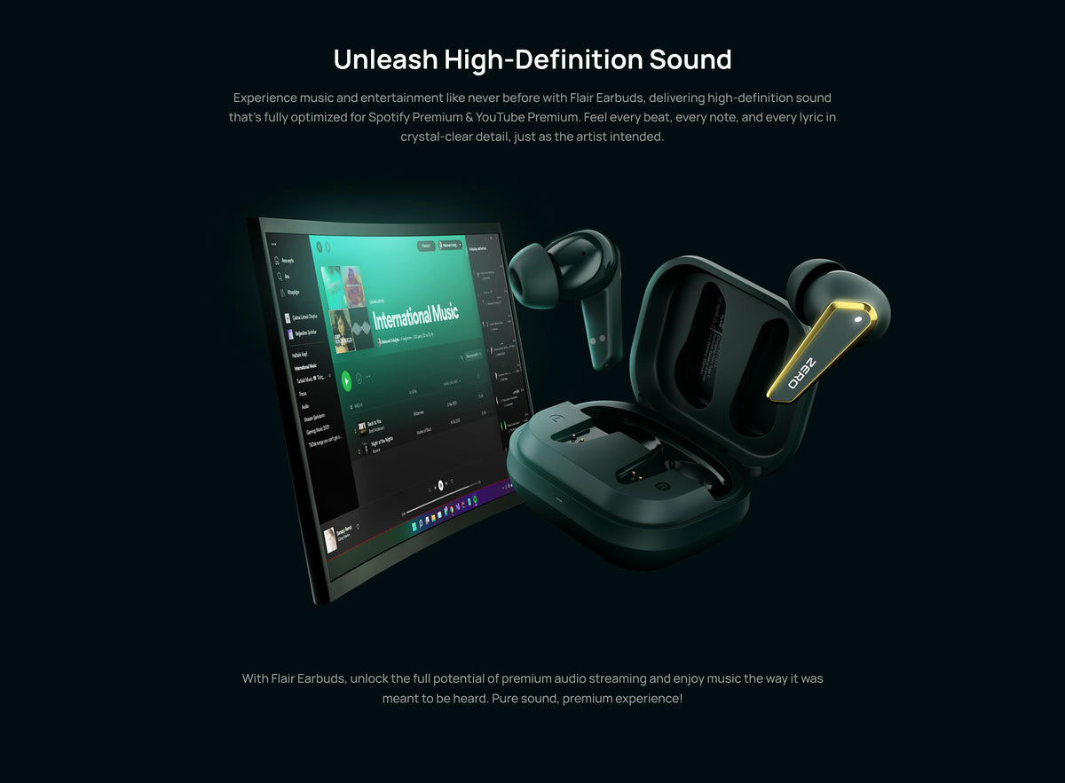 Zero Flair Earbuds detail image