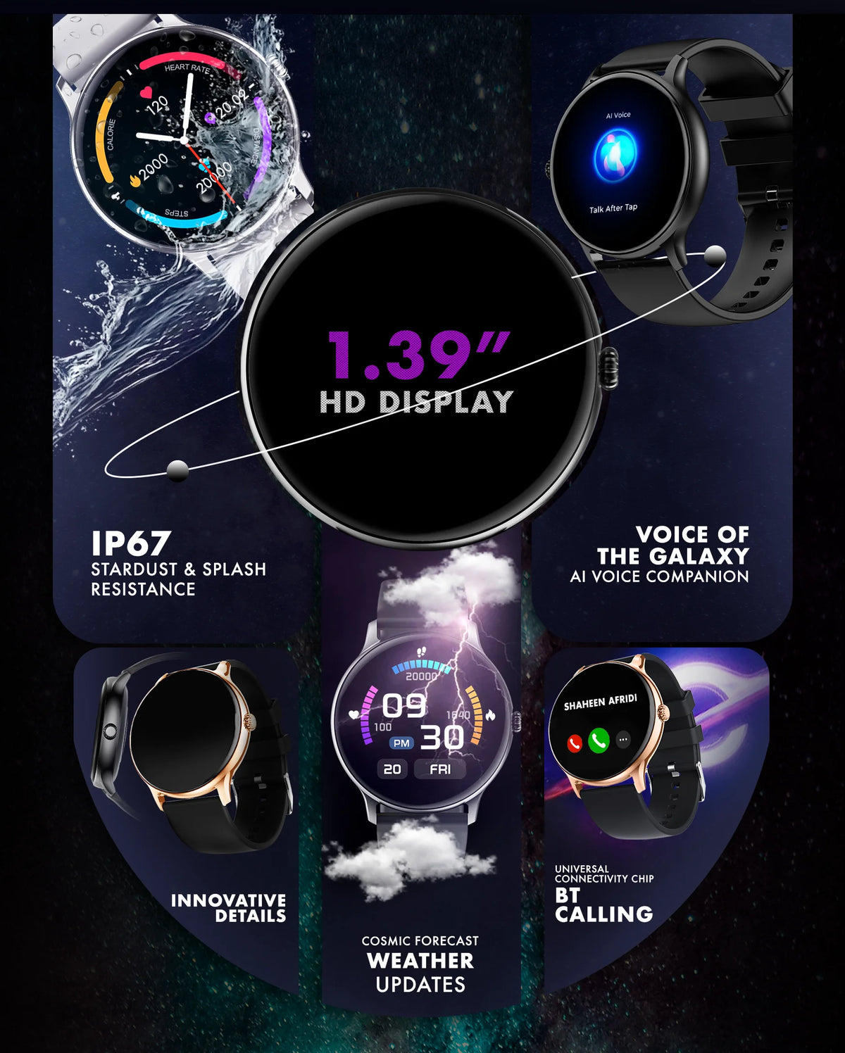 Zero Luna Smartwatch detail image