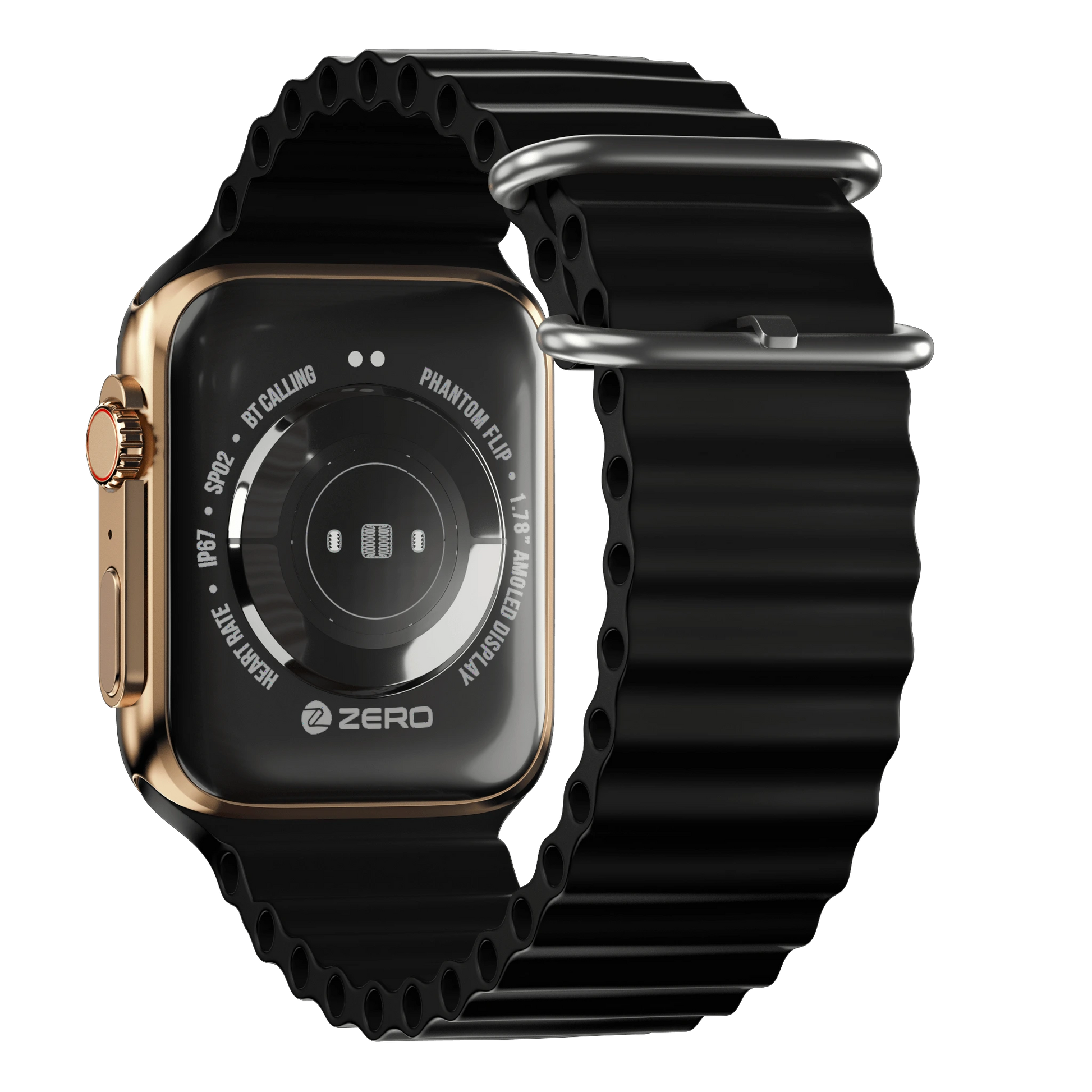 Zero Phantom Gear Smart Watch Black