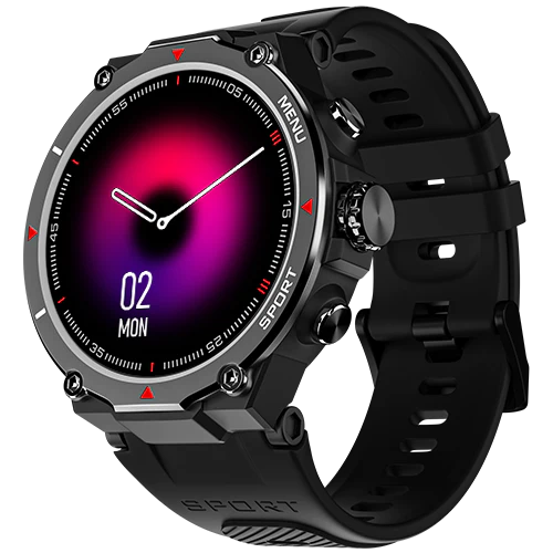 Zero Armour Smart Watch Black