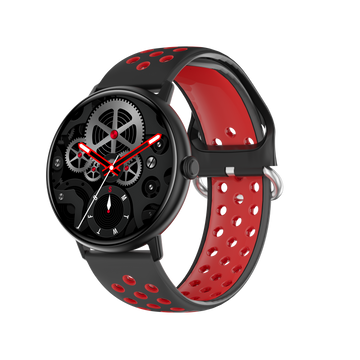 Zero Orbit Red Smartwatch Strap