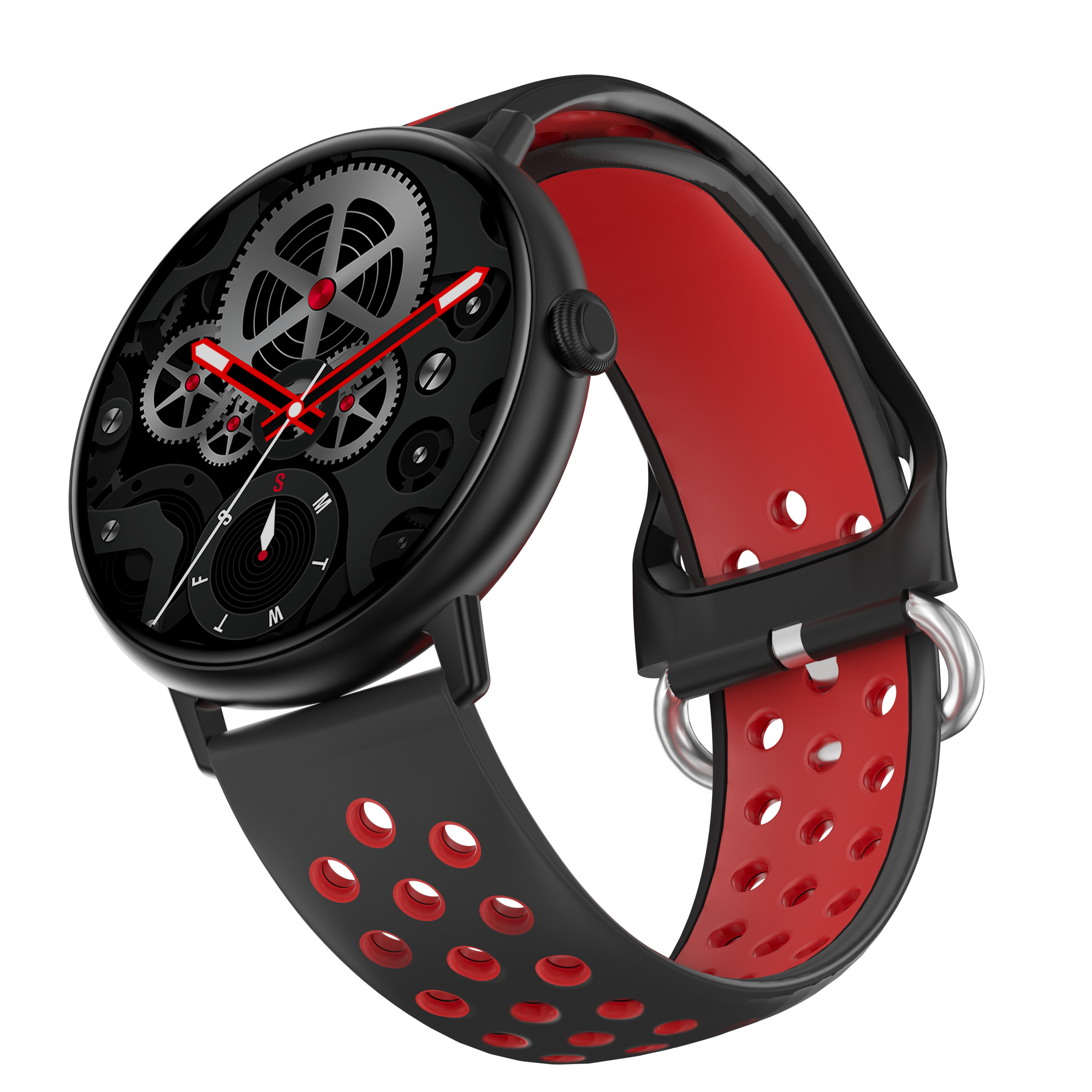 Zero Orbit Red Smart Watch Strap