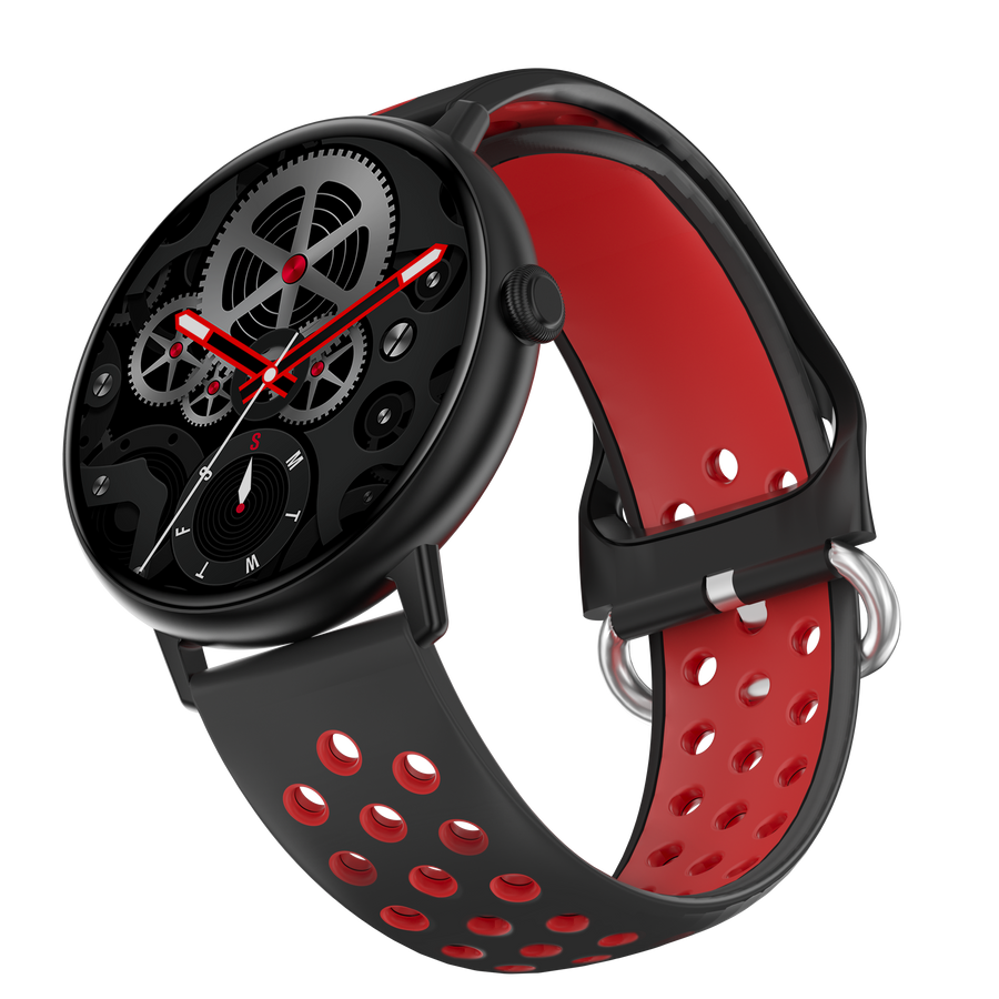Zero Orbit Red Smart Watch Strap
