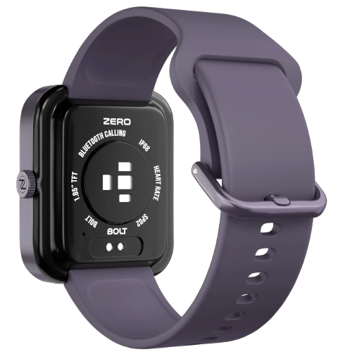 Bolt Zero Graphite Mauve Smartwatch Back