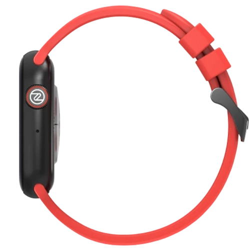 Buzz Max Red Smart Watch Crown