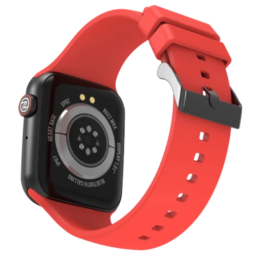 Buzz Max Red Smart Watch Back