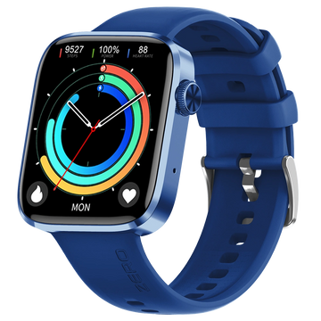 Blue Caliber Pro Smartwatch Crown