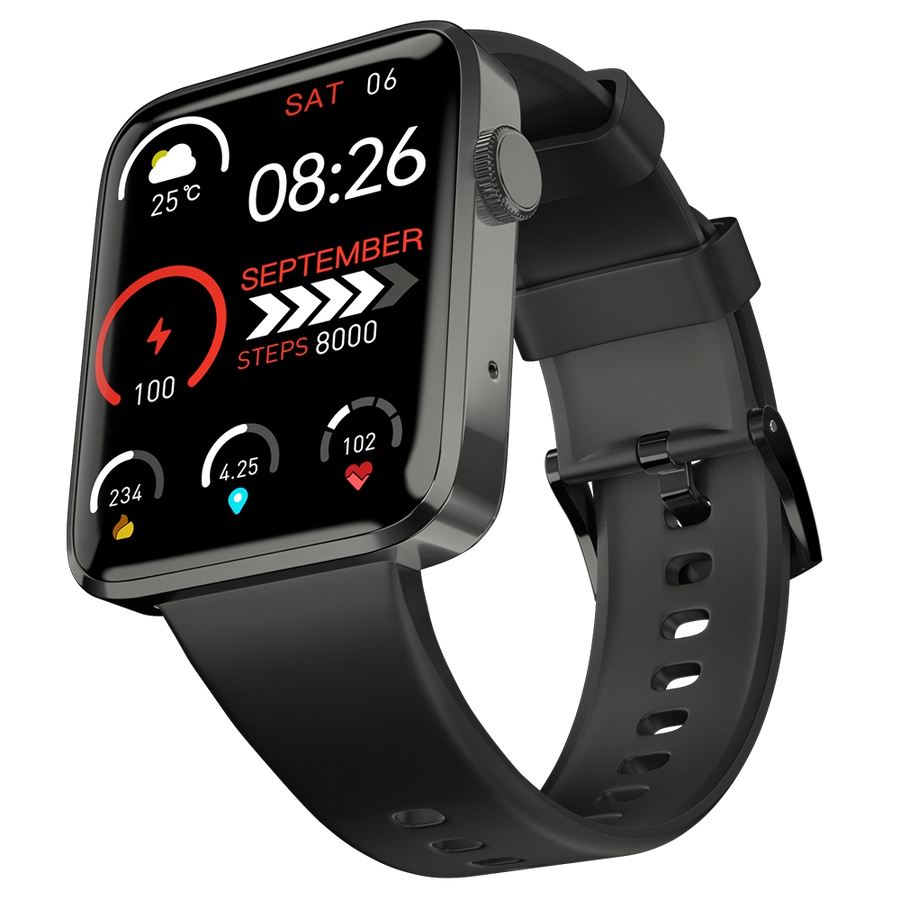 Black Caliber Pro Smart Watch