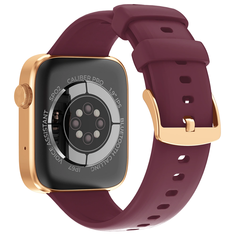 Caliber Pro Redberry Smartwatch Crown