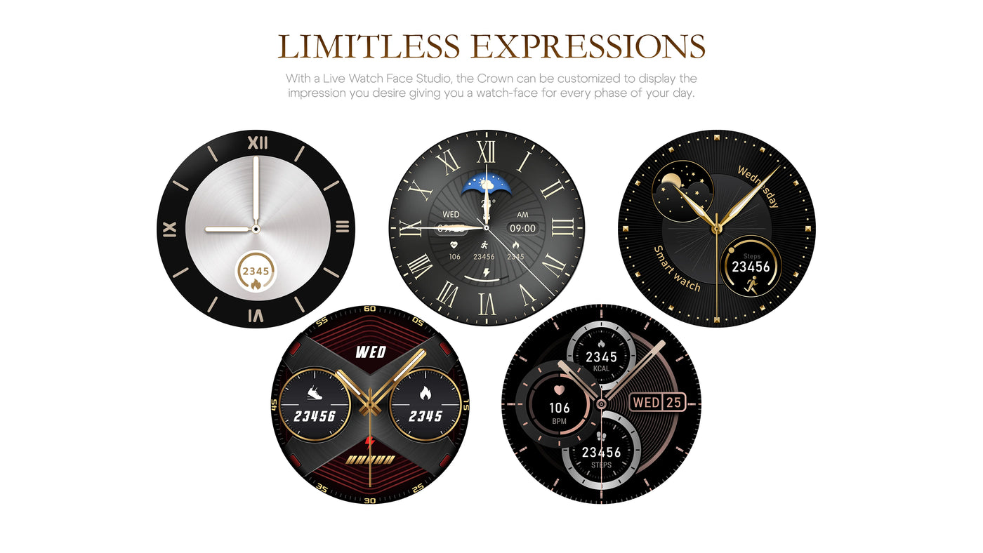 Zero Crown Smartwatch detail image