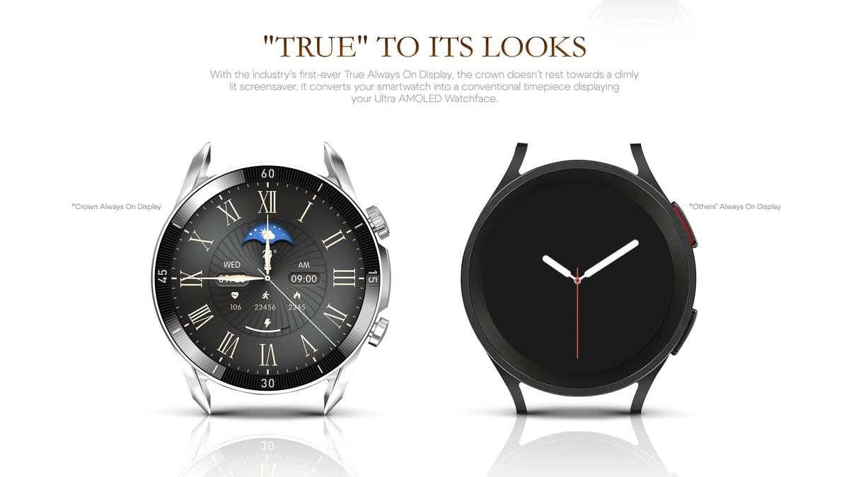 Zero Crown Smartwatch detail image