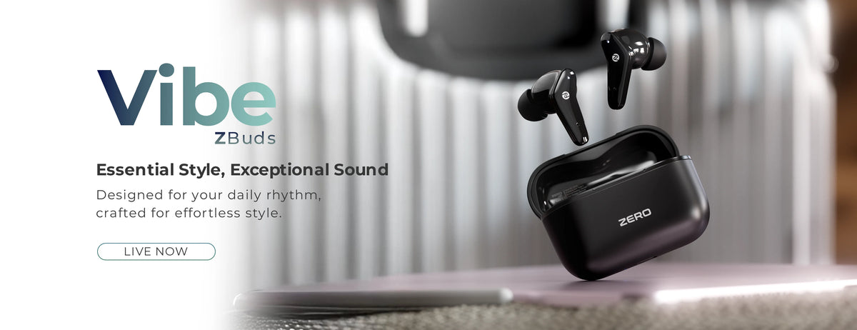 Zero Vibe Earbuds detail image