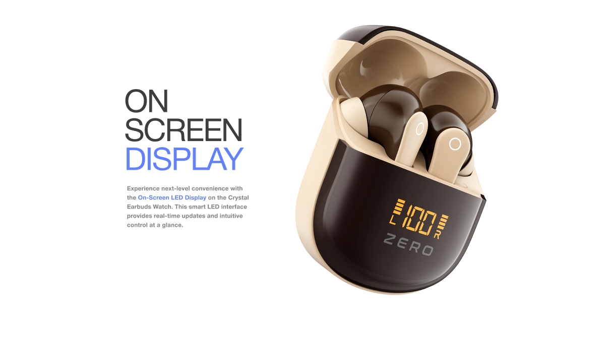 Zero Crystal Earbuds detail image