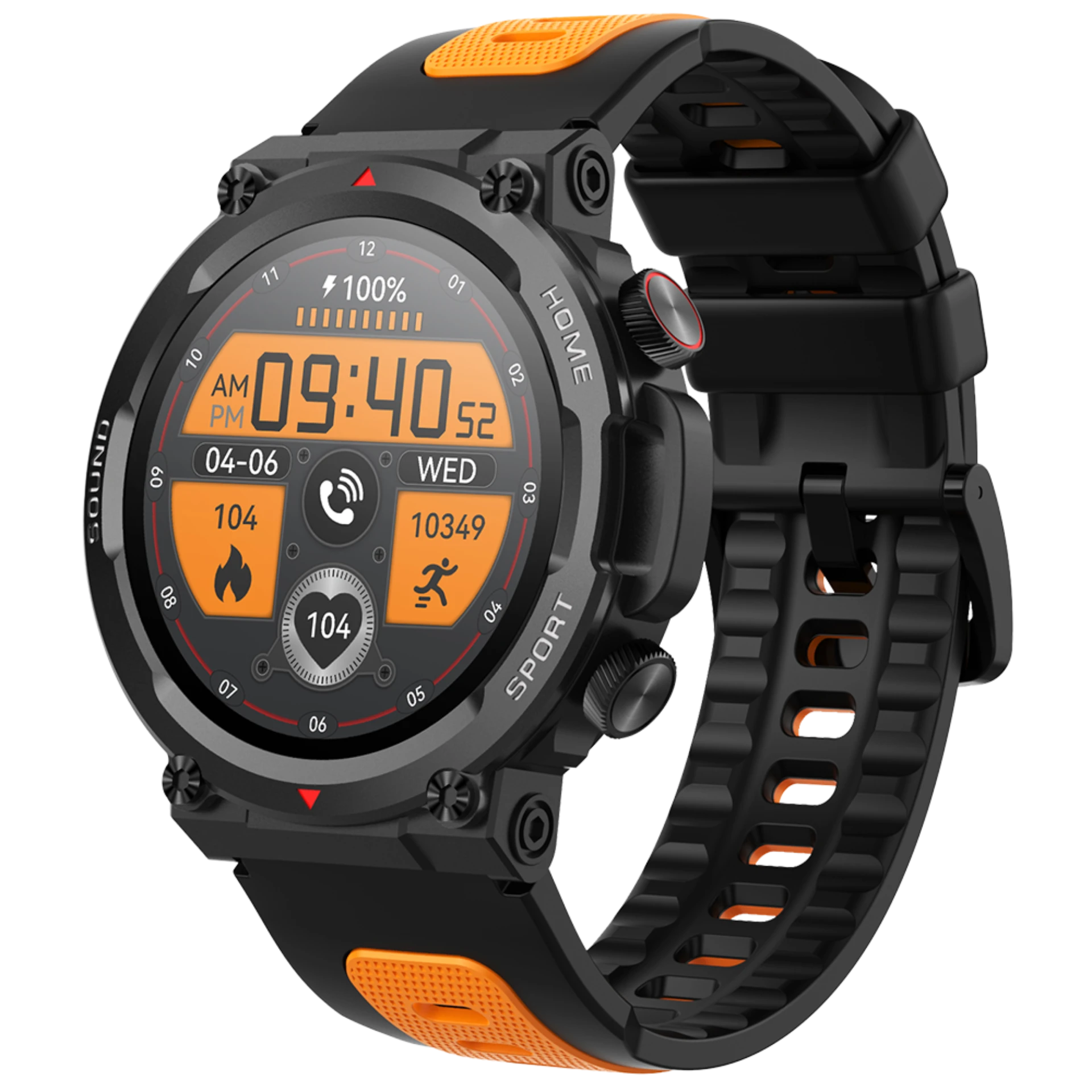 Zero Defender Orange Smart Watch