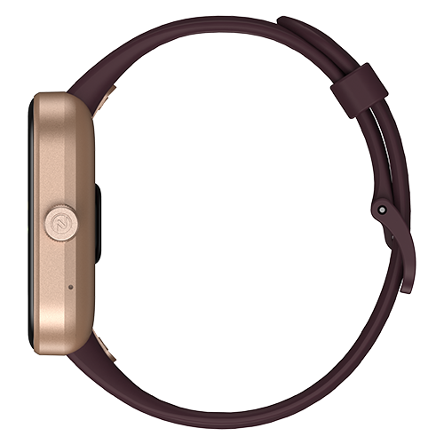 Zero Terra Fit Smart watch Deep Wine Crown