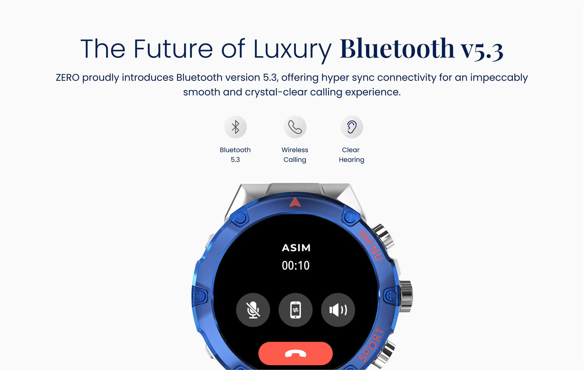 Zero Vogue Smartwatch detail image