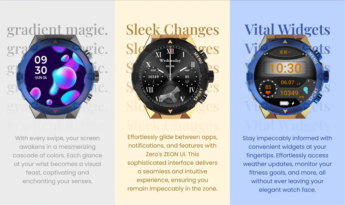 Zero Vogue Smartwatch detail image