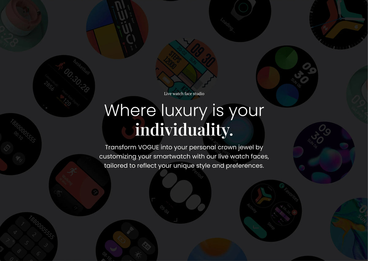Zero Vogue Smartwatch detail image