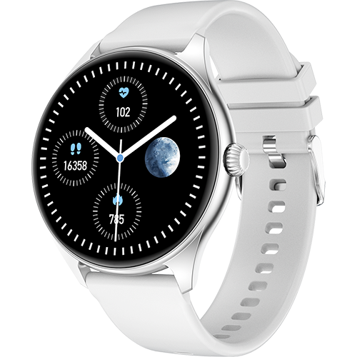 Gray Silver Vision Smartwatch